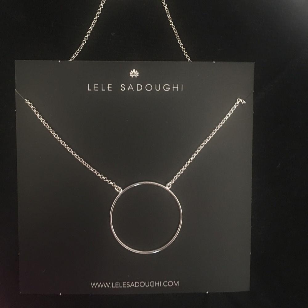Keleher Sadoughi circle necklace